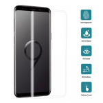 3D gehard glas screenprotector voor Samsung Galaxy S9 - Wit