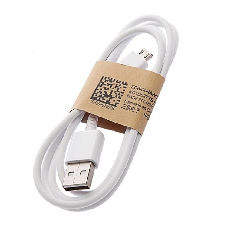 Samsung Micro naar USB-kabel 1m in witte kleur (ECB-DU4AWE) Samsung Micro naar USB-kabel 1m in witte kleur (ECB-DU4AWE)