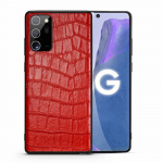 Kunstlederen hoesje voor Samsung S21 Ultra, Rood