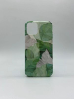 Marmer hoesje met groene jungle voor iPhone 11 Pro Max