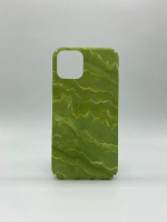 Marmer hoesje met groen marmer voor iPhone 11 Pro Max