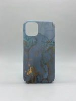 Marmer hoesje met blauw marmer voor iPhone 11 Pro Max