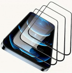 3-pack Screenprotectors voor iPhone 12 Mini in 20D gehard glas