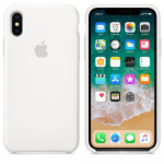 Apple iPhone XS Max origineel siliconen hoesje in witte kleur Apple iPhone XS Max origineel siliconen hoesje in witte kleur