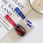 TWS B60 - Draadloze Bluetooth in-ear hoofdtelefoon, rood