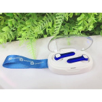 TWS B60 - Draadloze Bluetooth in-ear hoofdtelefoon, rood