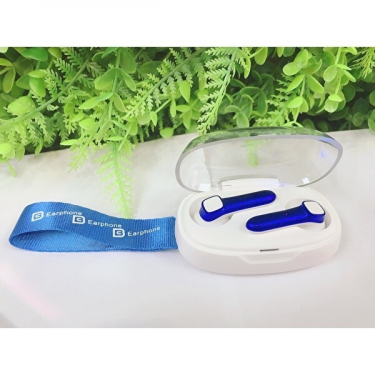 TWS B60 - Draadloze Bluetooth in-ear hoofdtelefoon, rood