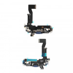 Oplaadconnector met flex voor iPhone 12 Pro, blauw