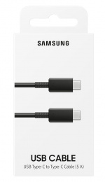 Samsung EP-DN975 Oplaadkabel USB-C naar USB-C 5A, 1m, Zwart