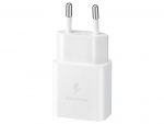 Samsung EP-T1510X USB-C 15W Wandoplader + 3A USB-C Kabel, Wit Samsung EP-T1510X USB-C 15W Wandoplader + 3A USB-C Kabel, Wit