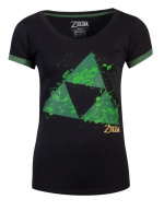 Zelda - Triforce Splatter T-shirt voor dames, 2XL