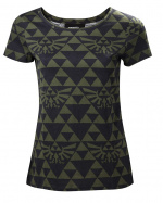 Zelda - Groen Zwart Hyrule Vrouwen T-shirt, S
