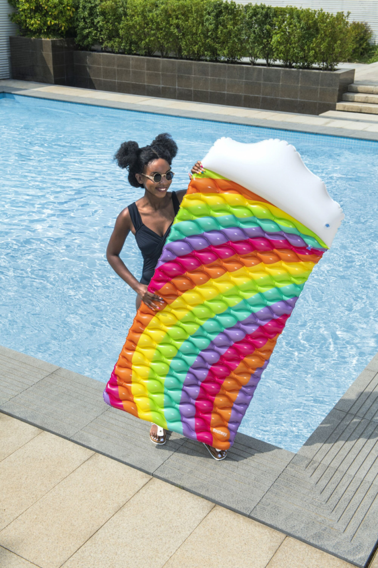Bestway Rainbow Dreams Drijvende Mat 2,16m x 80cm