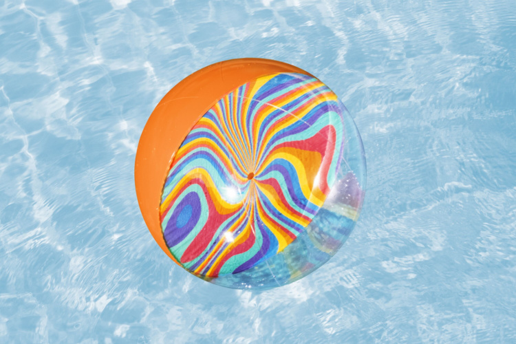 Bestway Tie-Dye Twist Strandbal 46cm
