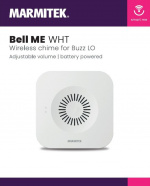 Marmitek Slimme bel mij, wit