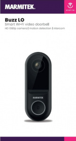 Marmitek Slimme BuzzLO videodeurbel HD1080p camera