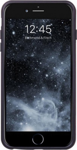 Richmond & Finch iPhone 7/8/SE2 hoesje, zwart marmer Richmond & Finch iPhone 7/8/SE2 hoesje, zwart marmer