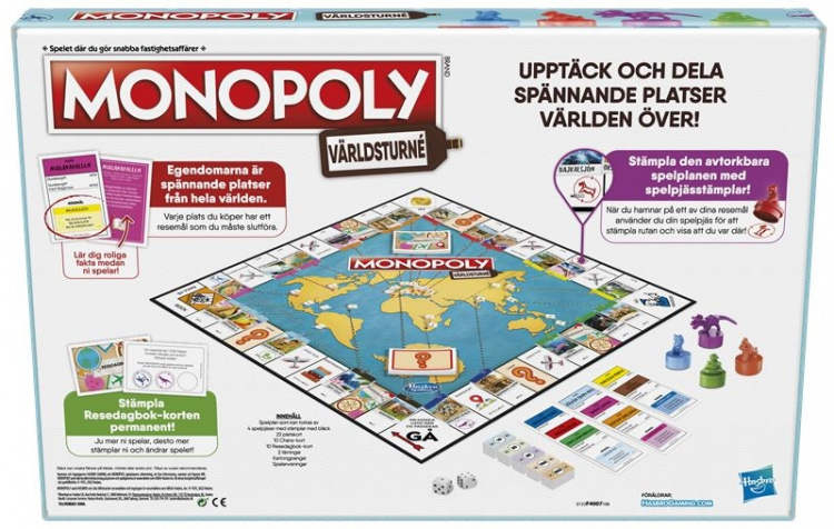 Monopoly Wereldreis (SV)