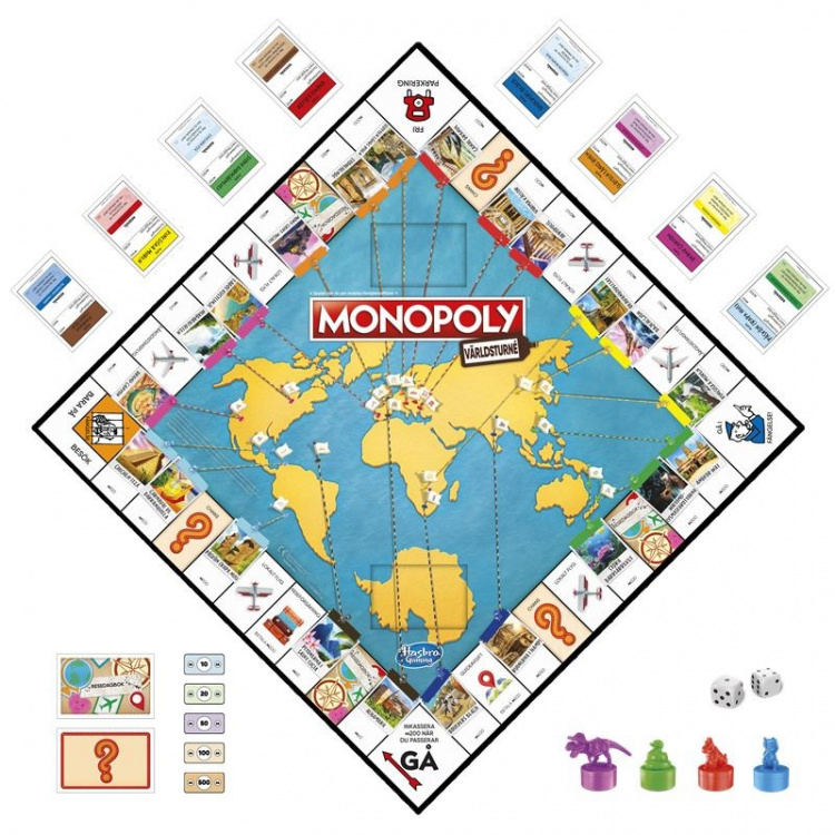 Monopoly Wereldreis (SV)