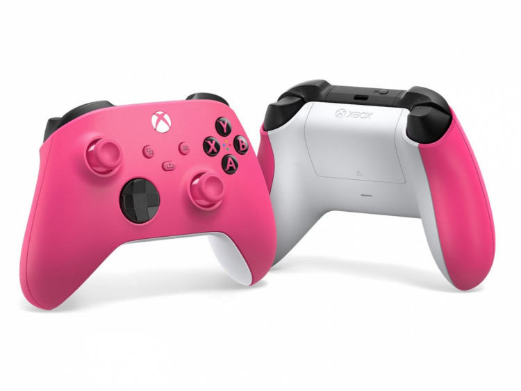 Microsoft Xbox Series X Draadloze Controller, Diep Roze Microsoft Xbox Series X Draadloze Controller, Diep Roze