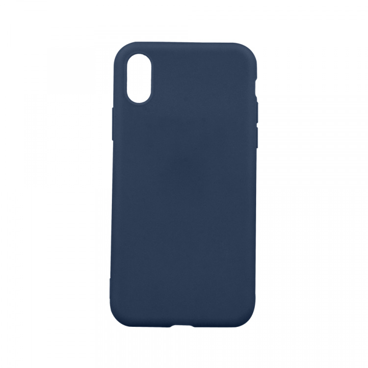 Mat TPU hoesje voor iPhone 16 Pro, Blauw