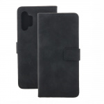 Smart Velvet hoesje voor iPhone 16 Pro, zwart