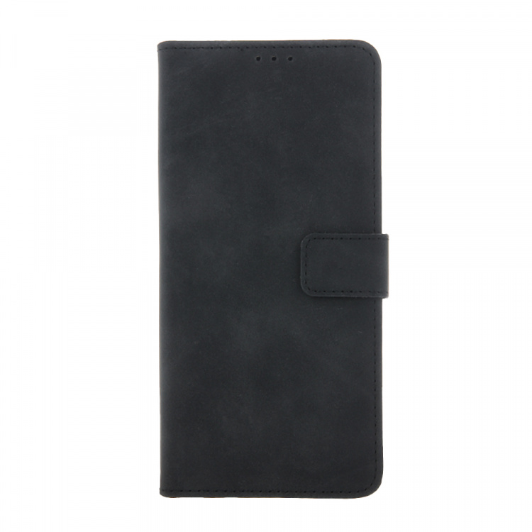 Smart Velvet hoesje voor iPhone 16 Pro, zwart