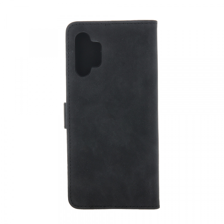 Smart Velvet hoesje voor iPhone 16 Pro Max, zwart