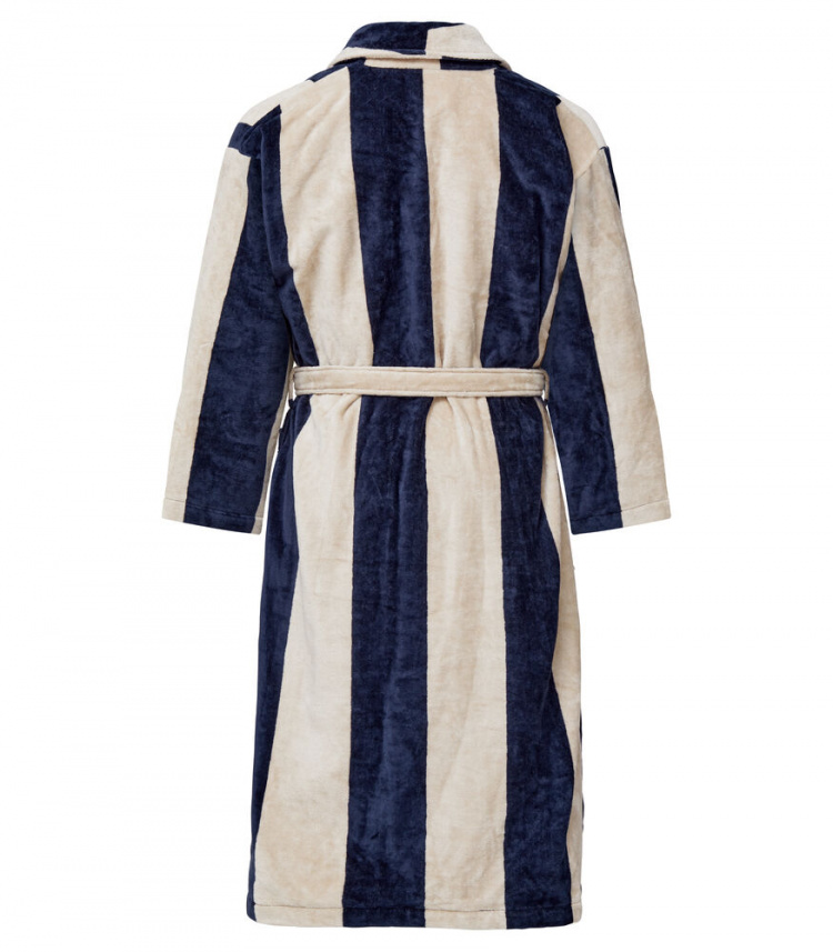 Kosta Linnewäfveri Baddrock Velour, Marin/Sand, L/XL