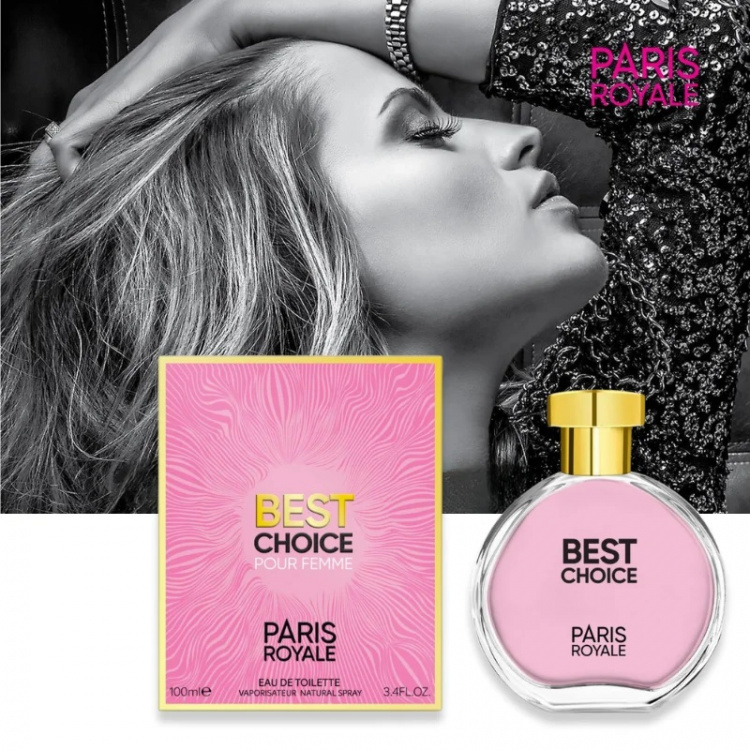 Paris Royale PR004: Best Choice voor Vrouwen 100ml EDT Paris Royale PR004: Best Choice voor Vrouwen 100ml EDT