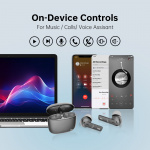 ET05 Echte draadloze Bluetooth-koptelefoon, zwart