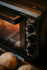 Adler AD 6023 Mini-oven 26L, Zwart Adler AD 6023 Mini-oven 26L, Zwart