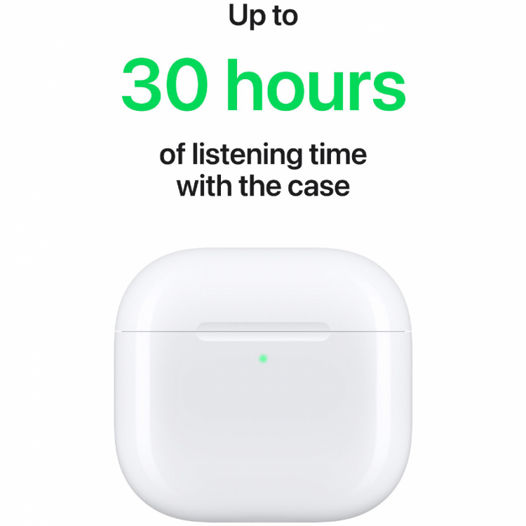 Apple AirPods 4 hoofdtelefoon voor in de oren Apple AirPods 4 hoofdtelefoon voor in de oren