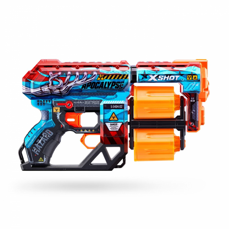Zuru X-Shot Skins Dread Apocalyps, Blauw