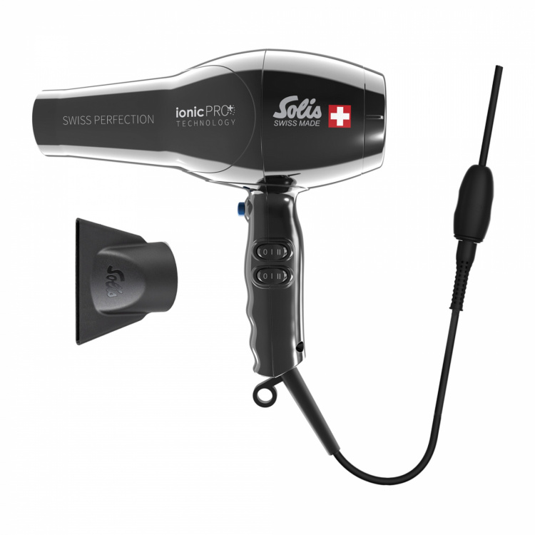 Solis Swiss Perfection 360° IonicPRO haardroger Solis Swiss Perfection 360° IonicPRO haardroger