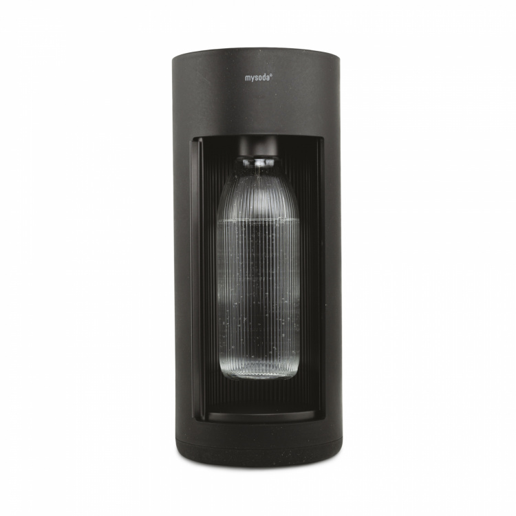 Mysoda Glassy sparkling water maker, Black Mysoda Glassy sparkling water maker, Black