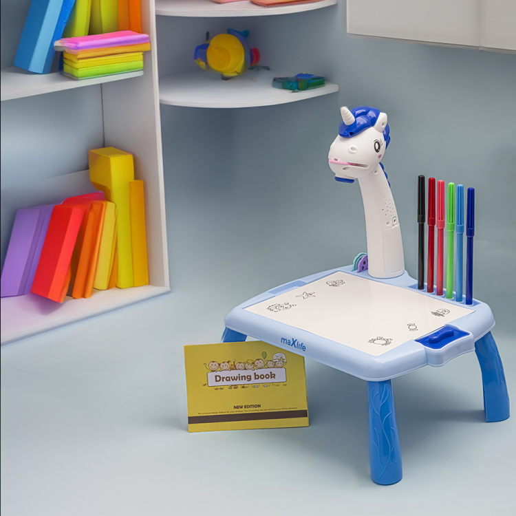 Maxlife MXDP-200 Tekentafel met Projector, Blauw Maxlife MXDP-200 Tekentafel met Projector, Blauw