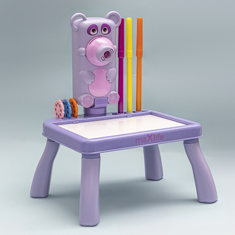 Maxlife MXDP-200 projector with drawing tabl, Purple