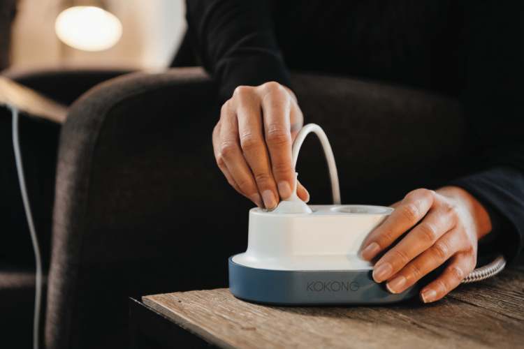 Kokong Polar Zwart Slim Stopcontact Kokong Polar Zwart Slim Stopcontact