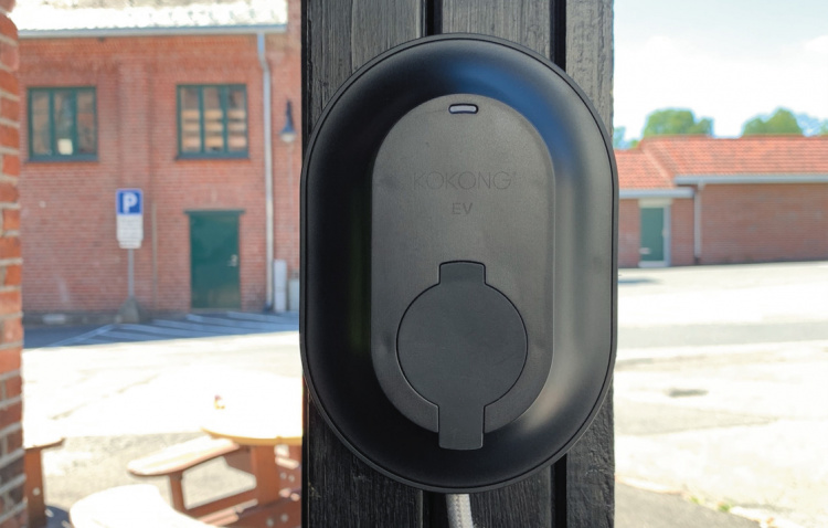 Kokong Ev Zen-oplader, Fjordblauw Kokong Ev Zen-oplader, Fjordblauw