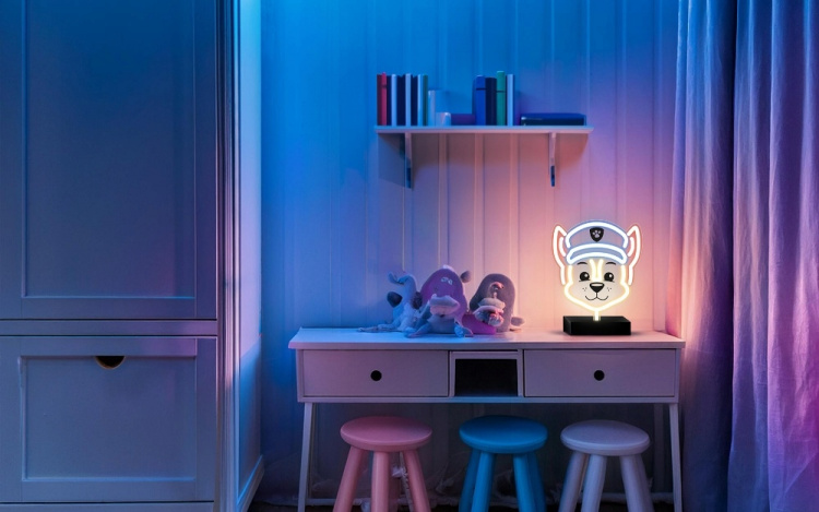Paw Patrol LED Neon Licht, Achtervolging