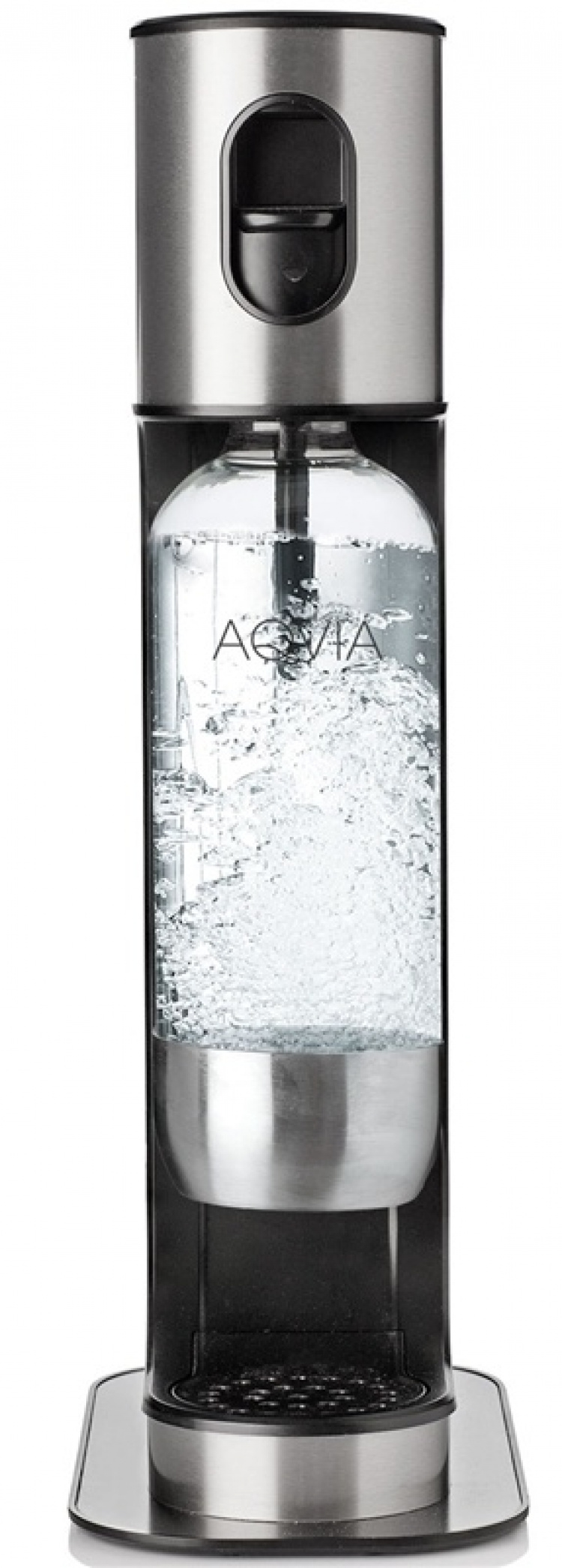 AGA Aqvia Exclusive Steel Black inclusief 2 flessen + kolsyrepatron AGA Aqvia Exclusive Steel Black inclusief 2 flessen + kolsyrepatron