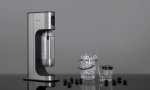 AGA Aqvia Exclusive Steel Black inclusief 2 flessen + kolsyrepatron AGA Aqvia Exclusive Steel Black inclusief 2 flessen + kolsyrepatron