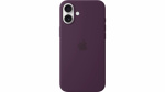 Apple iPhone 16 Plus Silicone Case with MagSafe - Plum Apple iPhone 16 Plus Silicone Case with MagSafe - Plum