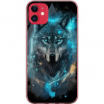 Mobiele hoes voor Apple iPhone 11 met Wolf ontwerp