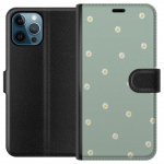 Portemonnee-hoesje voor Apple iPhone 12 Pro Max met Priesterkragen ontwerp