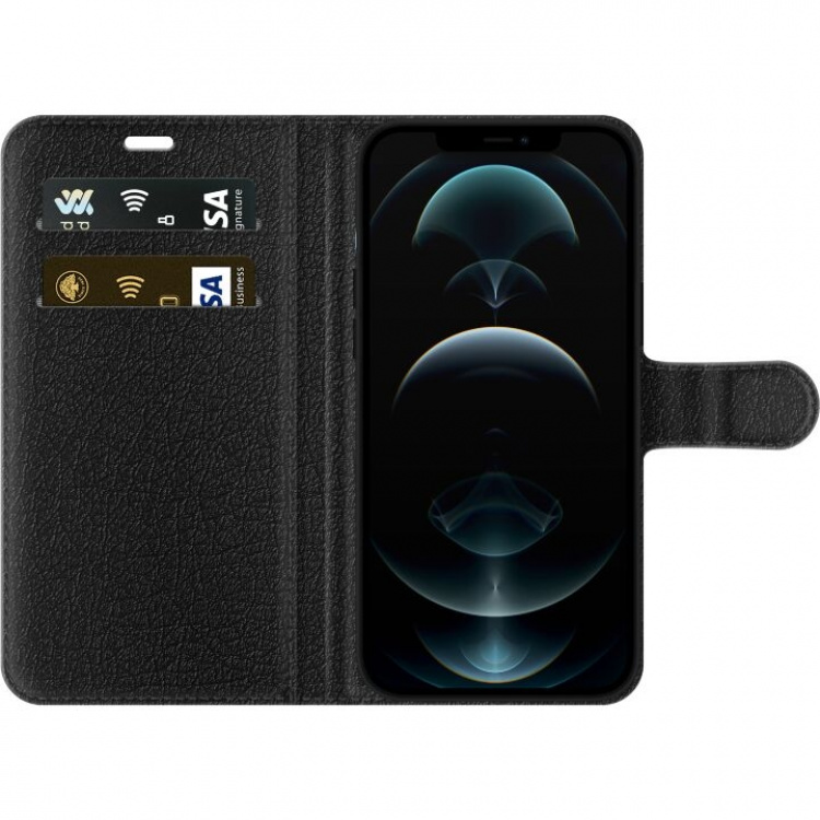 Portemonnee-hoesje voor Apple iPhone 12 Pro Max met Kattenpatroon ontwerp