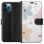 Portemonnee-hoesje voor Apple iPhone 12 Pro Max met Bloemen ontwerp
