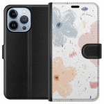 Portemonnee-hoesje voor Apple iPhone 13 Pro met Bloemen ontwerp