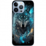 Mobiele hoes voor Apple iPhone 13 Pro met Wolf ontwerp